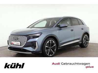 Usata Audi Q4 e-tron Sport 219 kW (299 CV) 2021 Blu SUV