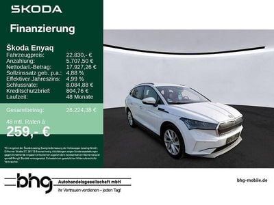 Gebraucht Skoda Enyaq iV 132 kW (180 PS) 2022 Weiß SUV