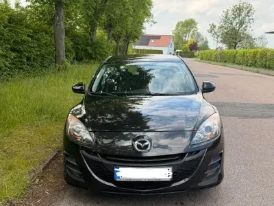Gebraucht Mazda 3 Prime-Line 105 PS (77 kW) 2010 Schwarz Limousine