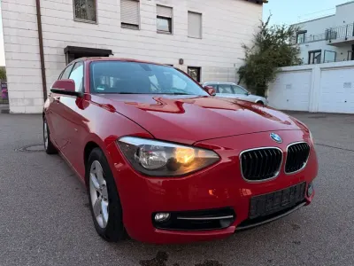 Gebraucht BMW 118 Sport Line 143 PS (105 kW) 2012 Rot Kleinwagen