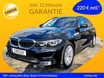 Gebraucht BMW 318 Advantage 150 PS (110 kW) 2022 Schwarz ii/bonnet fluid black Kombi