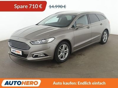 Grau Gebraucht 2018 Ford Mondeo Titanium Kombi | 14.280 € (Fairer Preis)