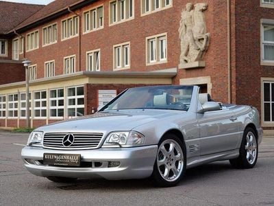 Gebraucht Mercedes SL500 Edition 306 PS (225 kW) 2002 Silber Cabrio