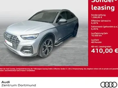 Gebraucht Audi Q5 Sportback S-Line 204 PS (150 kW) 2022 Florettsilber metallic SUV