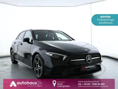 Gebraucht Mercedes A180 AMG line 136 PS (100 kW) 2022 Schwarz Limousine