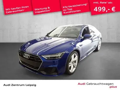 Gebraucht Audi A7 S-Line 299 PS (219 kW) 2023 Blau Limousine