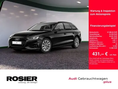 Używany Audi A4 Ambiente 163 KM (119 kW) 2022 Czarny Kombi