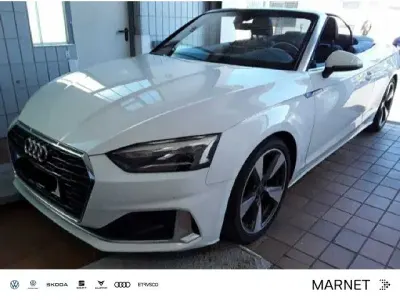 Gebraucht Audi A5 Cabriolet S-Line 163 PS (119 kW) 2022 2y gletscherweiß metallic Cabrio