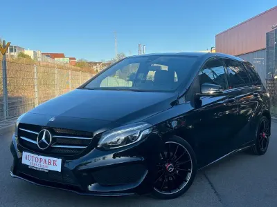 Gebraucht Mercedes B200 AMG line 136 PS (100 kW) 2016 Schwarz Kleinwagen