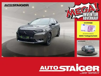 Gebraucht DS Automobiles DS7 Crossback Performance Line Plus 299 PS (219 kW) 2021 Lackierung platiniumgrau/meta SUV