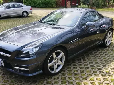 Gebraucht Mercedes SLK200 184 PS (135 kW) 2014 Grau Cabrio