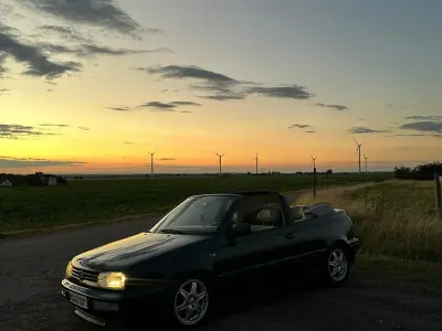 Gebraucht VW Golf Cabriolet Classicline 90 PS (66 kW) 1996 Grün Cabrio