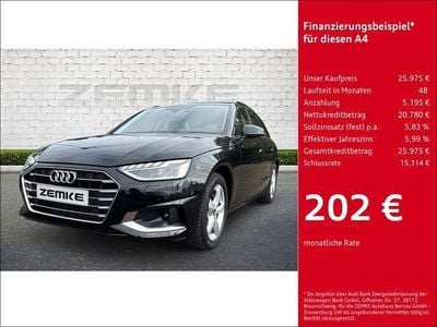 Usata Audi A4 Advanced 204 CV (150 kW) 2022 Nero Station wagon