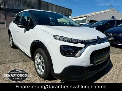Gebraucht Citroën C3 Feel 82 PS (60 kW) 2022 Weiß Kleinwagen