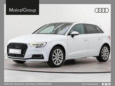 Używany Audi A3 Design 150 KM (110 kW) 2018 Biały Sedan/Limuzyna