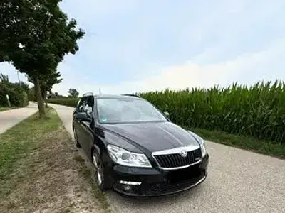 Gebraucht Skoda Octavia RS 170 PS (125 kW) 2011 Schwarz Kombi