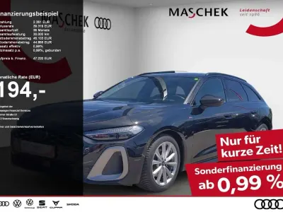 Gebraucht Audi A5 Edition .1 204 PS (150 kW) 2025 Mythosschwarz metallic Kombi