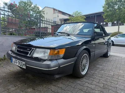Gebraucht Saab 900 Cabriolet 185 PS (136 kW) 1992 Schwarz Cabrio