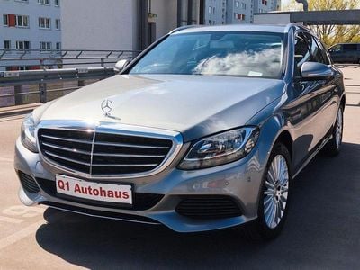 Usata Mercedes C180 Exclusive 156 CV (114 kW) 2015 Argento Berlina