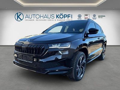 Neu Skoda Karoq SportLine 150 PS (110 kW) 2025 Schwarz SUV