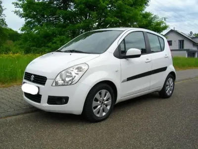Brugt Suzuki Splash 65 HK (47 kW) 2010 Hvid Hatchback