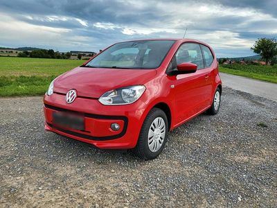 Gebraucht VW up! 60 PS (44 kW) 2013 Rot Kleinwagen