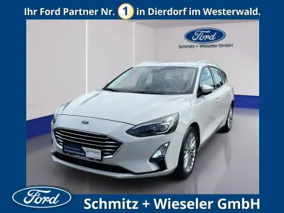 Gebraucht Ford Focus Titanium 155 PS (114 kW) 2021 Weiß Kombi