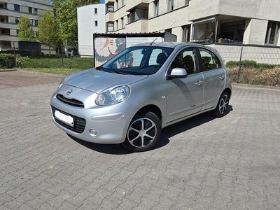Second-hand Nissan Micra Pure 80 CP (58 kW) 2011 Argintiu Hatchback