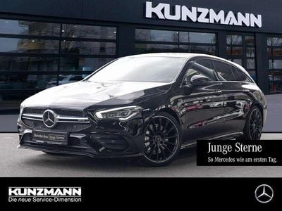 Usata Mercedes CLA35 AMG Night 306 CV (225 kW) 2022 Nero Station wagon
