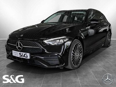 Gebraucht Mercedes C200 AMG 163 PS (119 kW) 2025 Metalliclack obsidianschwarz Kombi