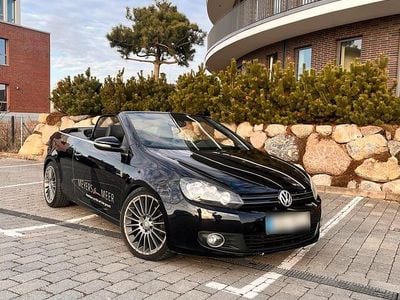 Gebraucht VW Golf Cabriolet 105 PS (77 kW) 2012 Schwarz Cabrio