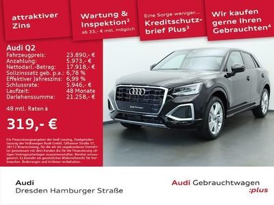 Gebraucht Audi Q2 Advanced Plus 110 PS (80 kW) 2024 Brillantschwarz SUV