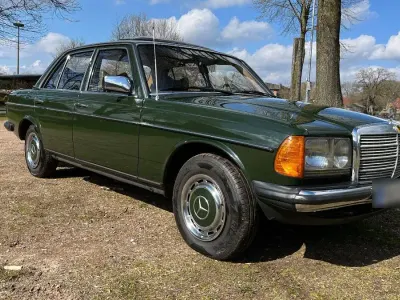 Brugt Mercedes 200 60 HK (44 kW) 1983 Grøn Sedan
