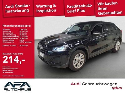 Schwarz Gebraucht 2025 Audi Q2 Advanced Plus SUV | 26.444 € (Guter Preis)