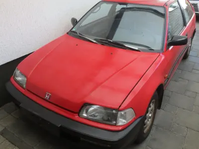 Gebraucht Honda Civic 75 PS (55 kW) 1990 Rot Limousine