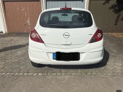 Gebraucht Opel Corsa 75 PS (55 kW) 2007 Weiß Kleinwagen