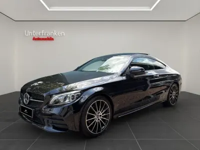Gebraucht Mercedes C200 AMG line 184 PS (135 kW) 2018 Schwarz Coupé
