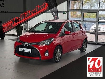 Brugt Toyota Yaris Edition-S 99 HK (72 kW) 2016 Rød Sedan