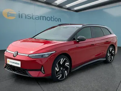 Brugt VW ID.7 250 kW (340 HK) 2025 Rød Stationcar