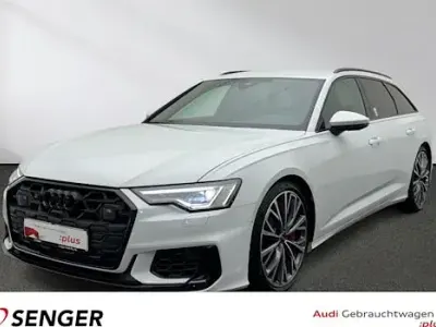 Gebraucht Audi S6 Ambiente 344 PS (253 kW) 2024 Gletscherweiß metallic Kombi