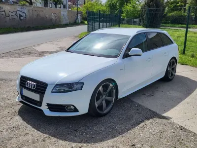 Gebraucht Audi A4 S-Line 160 PS (117 kW) 2008 Weiß Kombi