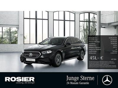 Gebraucht Mercedes E300 Advanced 197 PS (144 kW) 2025 Schwarz / obsidianschwarz Kombi