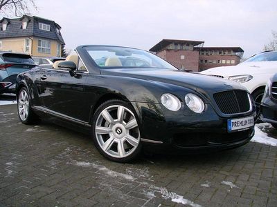 Gebraucht Bentley Continental GT Convertible 560 PS (411 kW) 2009 Midnight emerald pearl (metallic) Cabrio