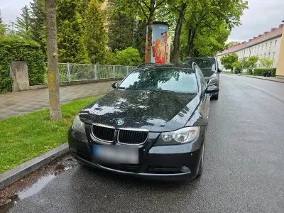Gebraucht BMW 320 2007 Schwarz Kombi