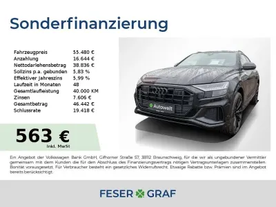 Gebraucht Audi Q8 Ambiente 286 PS (210 kW) 2022 Mythosschwarz metallic SUV