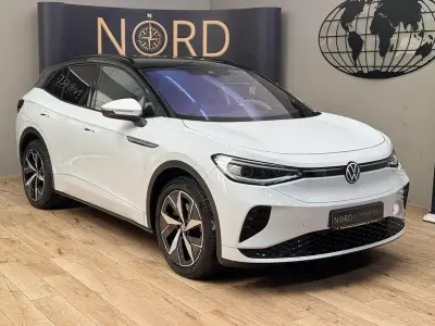 Gebraucht VW ID.4 GTX 250 kW (340 PS) 2022 Gletscherweiß metallic (metallic) SUV