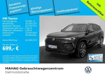 Gebraucht VW Tayron R-line 272 PS (200 kW) 2026 Grenadillschwarz metallic SUV
