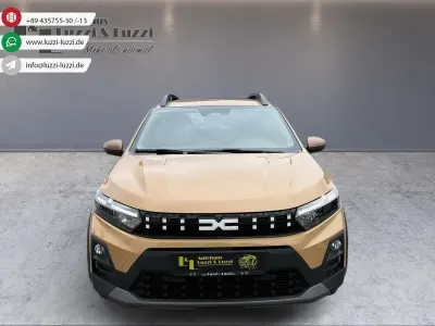 Neu Dacia Sandero Extreme 110 PS (80 kW) 2026 Safari beige Limousine