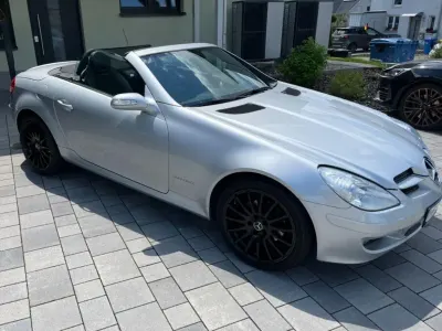 Gebraucht Mercedes SLK200 163 PS (119 kW) 2005 Silber Cabrio