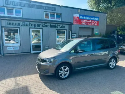 Gebraucht VW Touran Match 105 PS (77 kW) 2013 Grau Van / Kleinbus